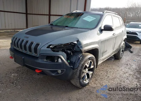 2014 Jeep Cherokee Trailhawk из США, поврежденный, VIN 1C4PJMBS4EW158864